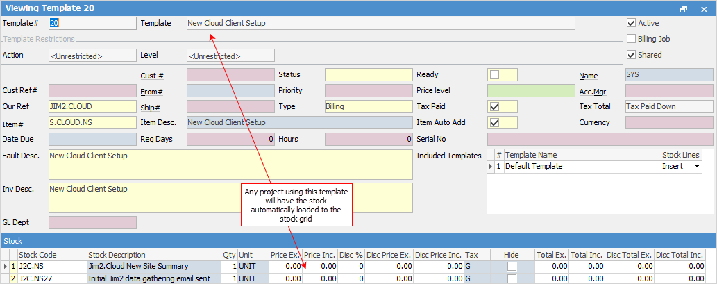 auto load stock