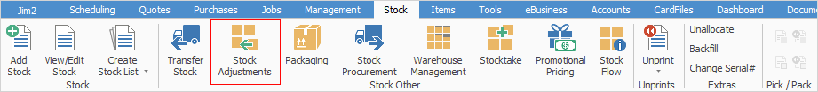 stock adjustment icon
