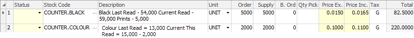 diff bill rate