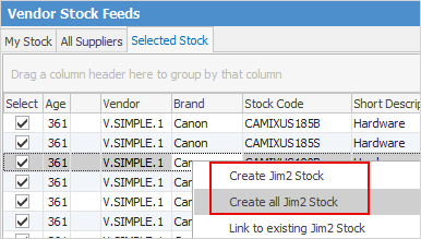createstock