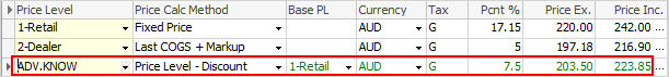 CustPrice