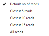 DefaultNoOfReads