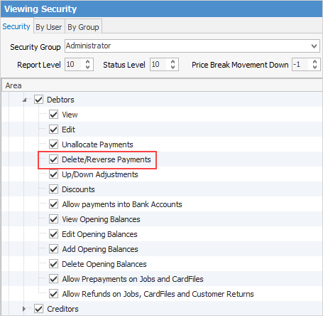 deletepaymentsecurity