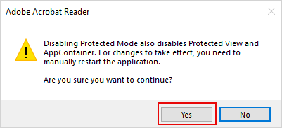 disableprotected