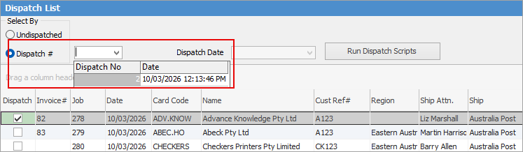 dispatchsession