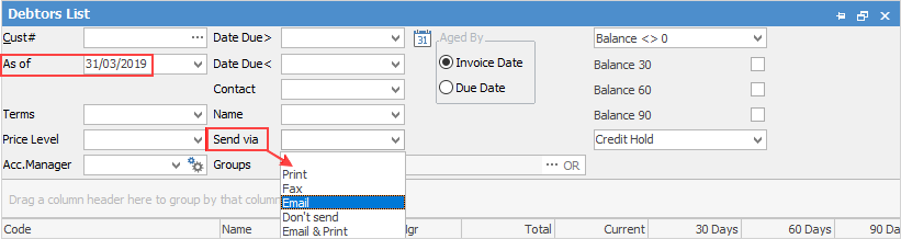drlistfilters