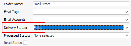 emailerrorfolder