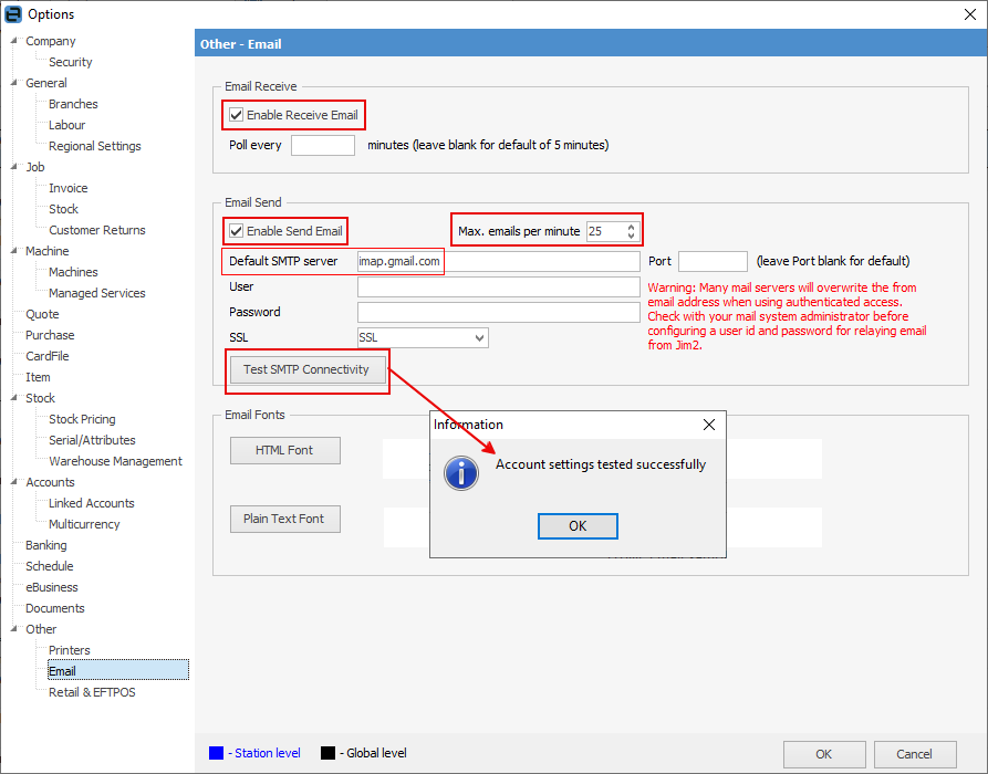 emailsetup