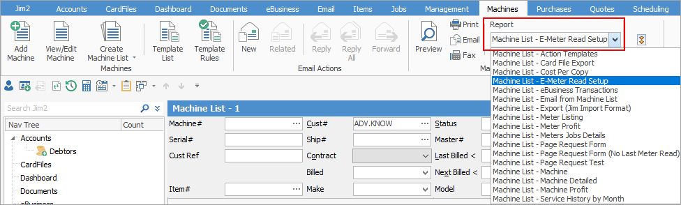 EmeterReadSetup