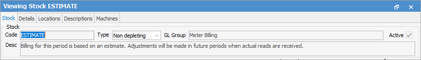 EstimateStockCode