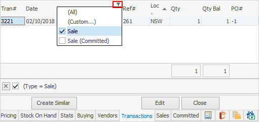 FilterTransactions