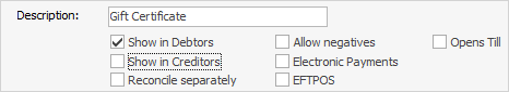 GiftCertBankingType