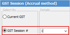 gstsessionno