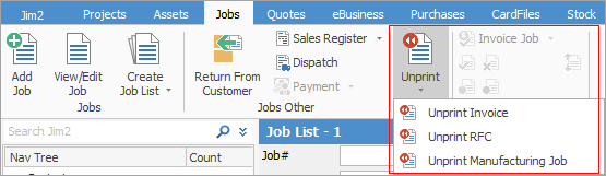 unprint job