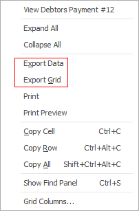 gst export data