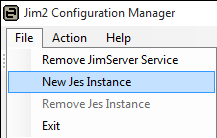 New Jes Instance