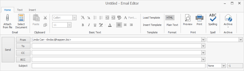 email editor