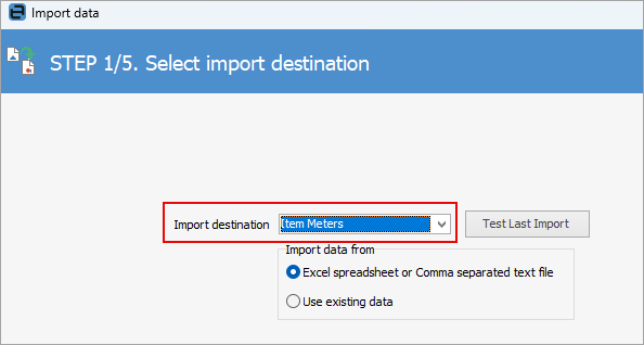 ImportMeters