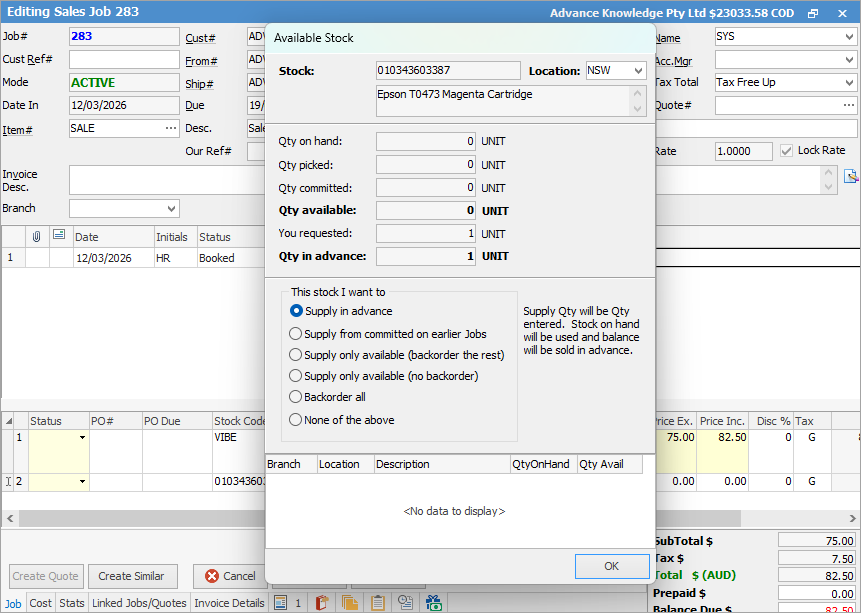 insufficientstock