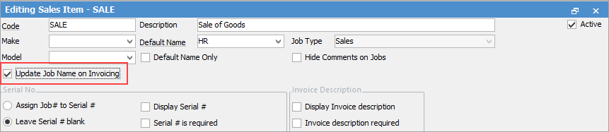invoicenameonjob