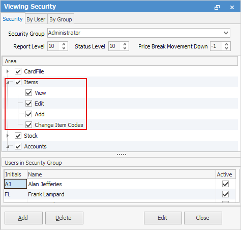 itemsecurity