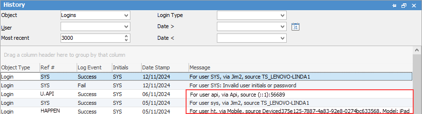 loginhistory