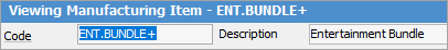 MfgItemCode