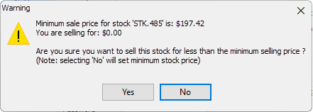 MinimumPriceWarning