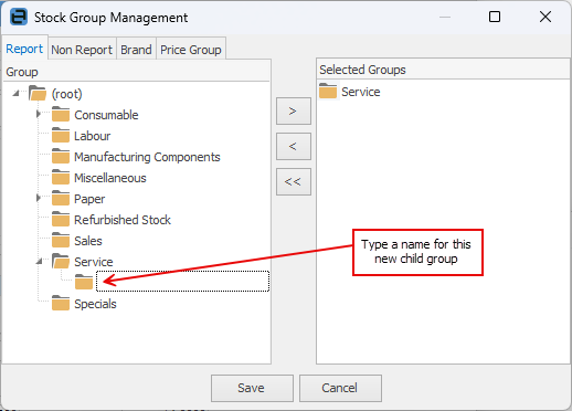 NameChildStockGroup