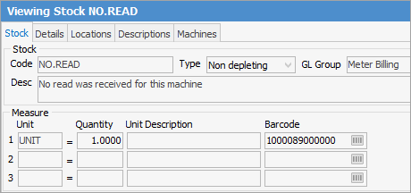 NoReadStock