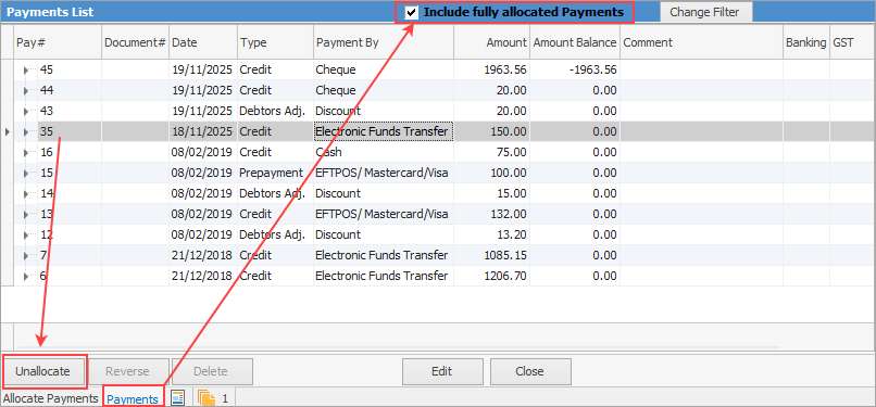 paymentsunallocate