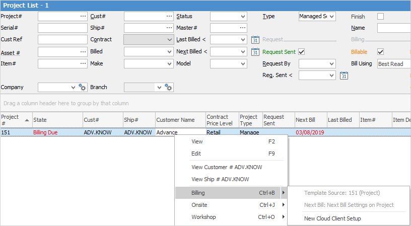 ProjectList2A