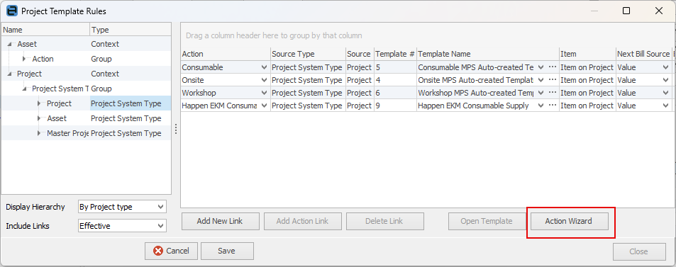 ProjectTemplateRules