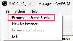 removeserverservice
