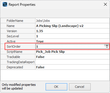 reportsortorder