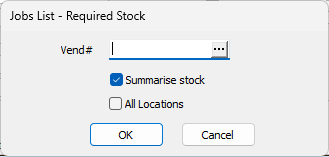requiredstock