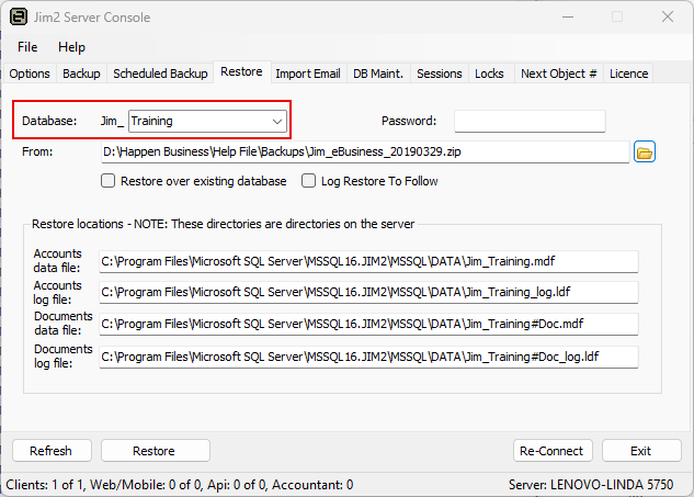 RestoreTraining9