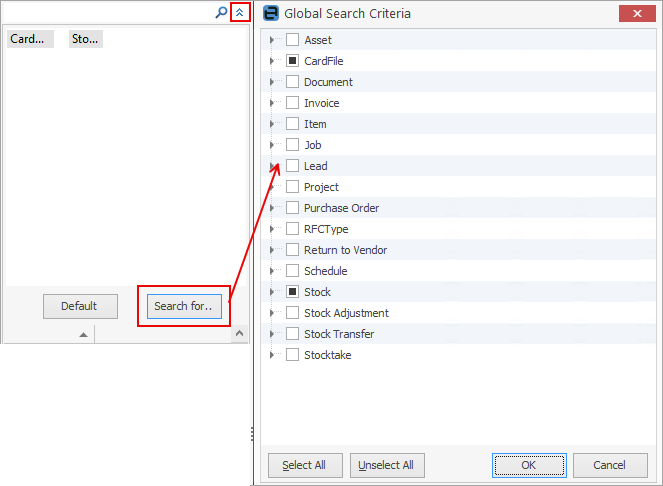 searchlayout