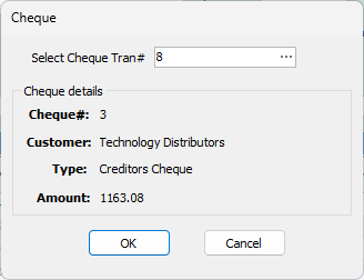 selectcheque