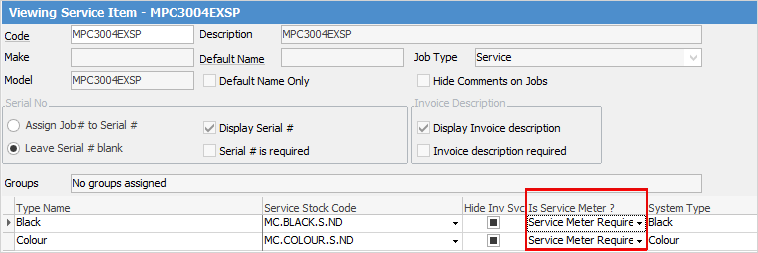 ServiceMeterRequired