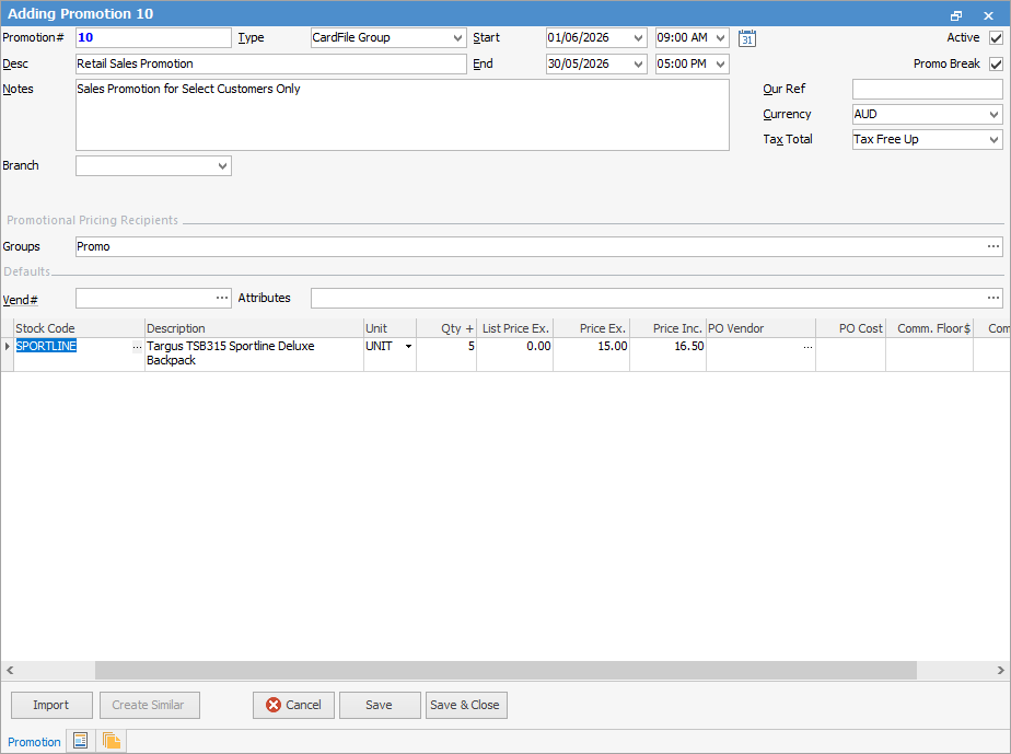 SpecificPromoContractMultiple