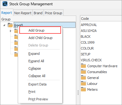 stockgroupadd