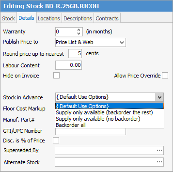 StockInAdvance
