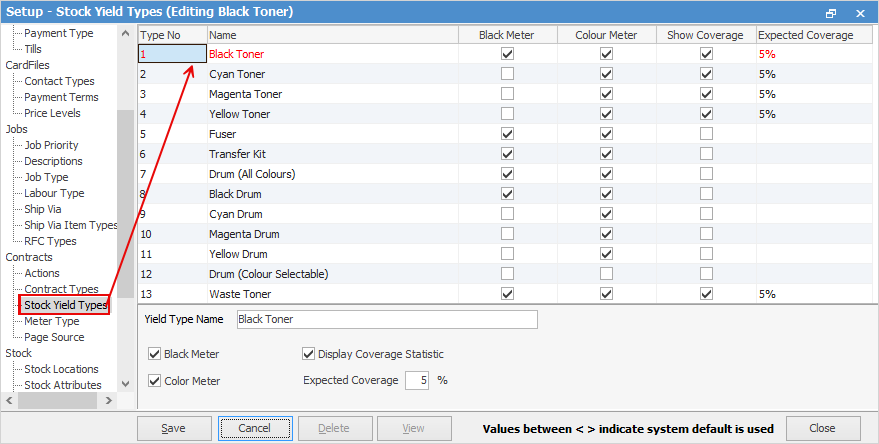 StockYieldTypes