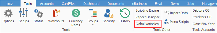 Toolsglobalvar