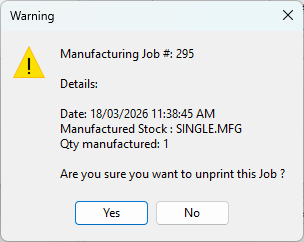 UnprintMfgWarning