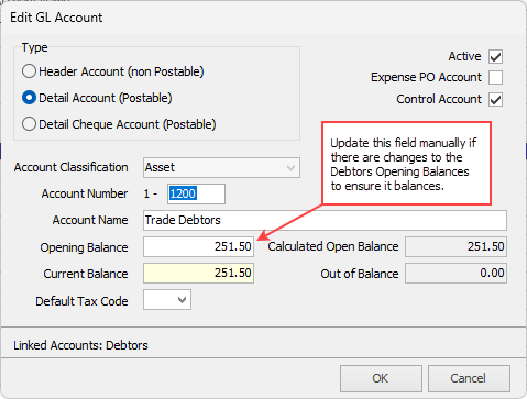 updatetradedebtors