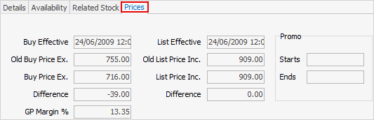 vendorprices