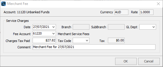 merchant fee