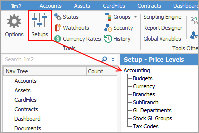 accountsetup